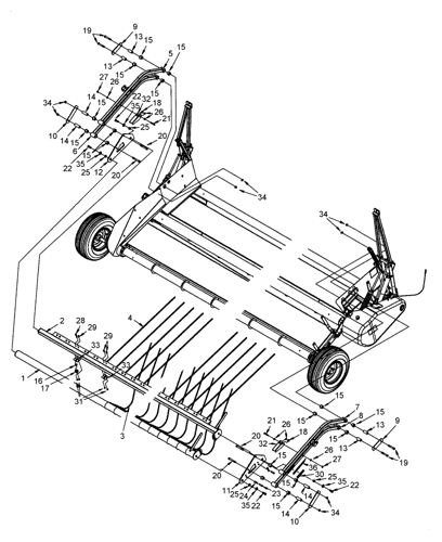 76C) - COMBINE PICKUP HEADER P.I.N. PPP004000 & PRIOR (10/01-12/11