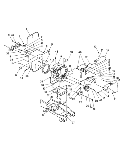 716497006) - GT18 18HP GARDEN TRACTOR (10/97-10/98) (027) - ENGINE &  RELATED PARTS - GT18 & GT22 New Holland Agriculture