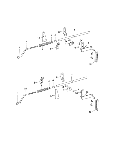 Kit d'arbre de levage pour bras de levage - Quality Tractor Parts - 58036