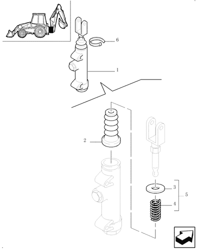 555E) - TRACTOR LOADER BACKHOE (1/96-) (1.88.01/ A[01 