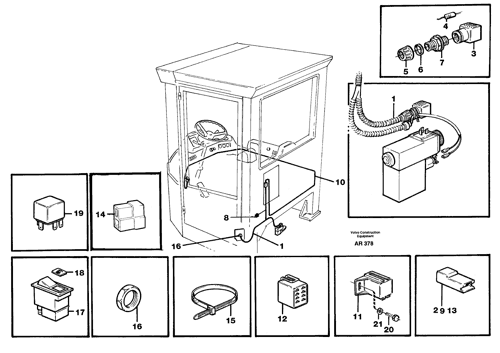 L50c Electrical System Electric Hydraulic Parking Brake S N