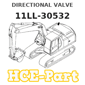 11LL-30532 Hyundai HCE DIRECTIONAL VALVE