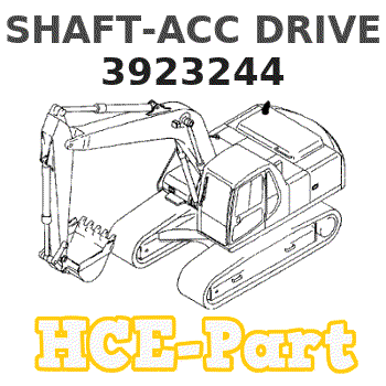 Hyundai HCE SHAFT-ACC DRIVE 3923244