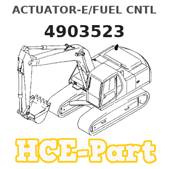 4903523 Hyundai HCE ACTUATOR-E/FUEL CNTL