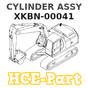 XKBN-00041 Hyundai HCE CYLINDER ASSY