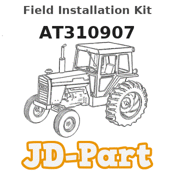 AT310907 John Deere Field Installation Kit :: AVS.Parts