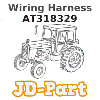 At336191 AT318329 John Deere Wiring Harness :: AVS.Parts