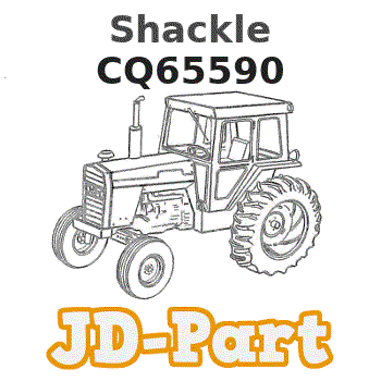 CQ65590 John Deere Shackle :: AVS.Parts