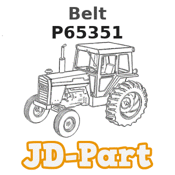 P65351 John Deere Belt :: AVS.Parts