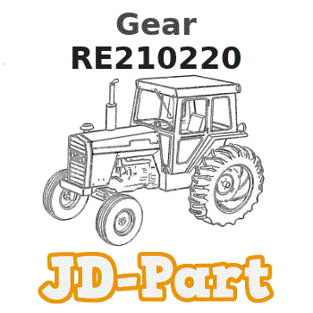 RE210220 John Deere Gear :: AVS.Parts