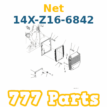 14X-Z16-6842 Komatsu Net