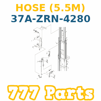 37A-ZRN-4280 Komatsu HOSE (5.5M)