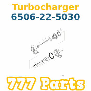 6506-22-5030 Komatsu Turbocharger 6506-22-5030 Komatsu Turbocharger