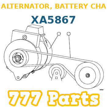 XA5867 Komatsu ALTERNATOR, BATTERY CHARGING