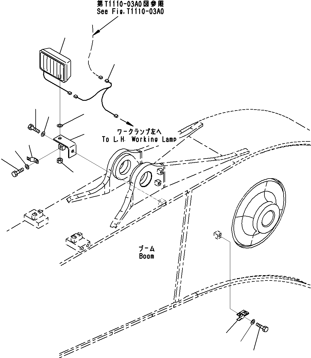 KOMATSU 01010-81220 Parts BOLT