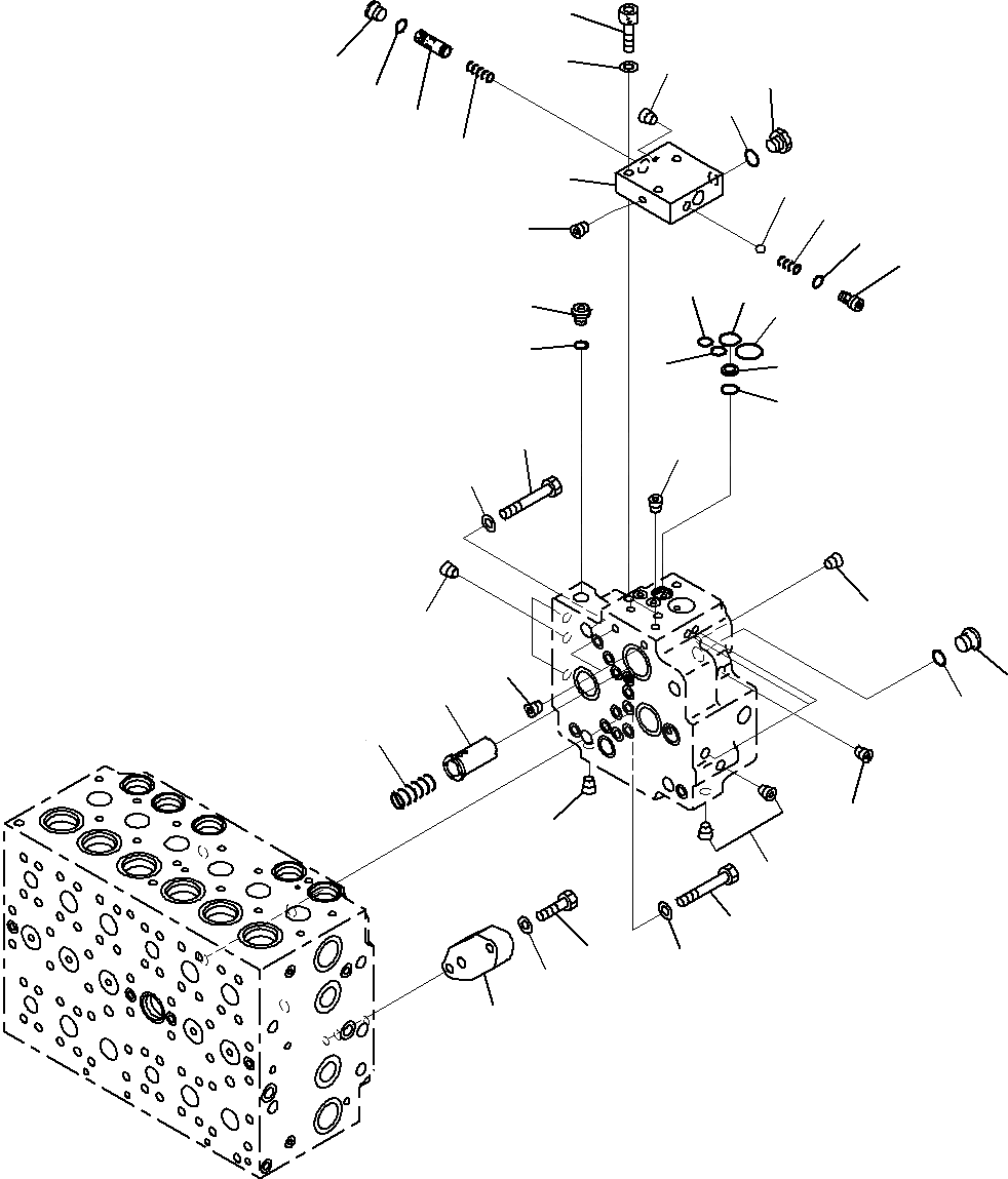 KOMATSU 01643-31445 Parts WASHER