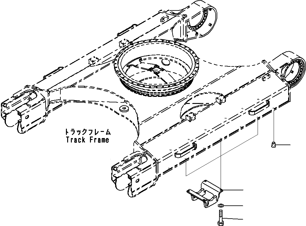 KOMATSU 01643-32460 Parts WASHER