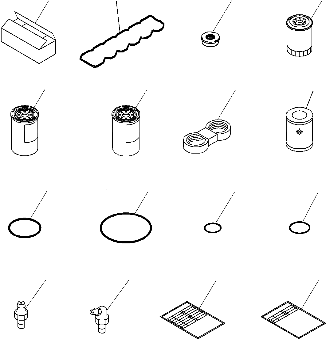 KOMATSU 07020-00675 Parts FITTING