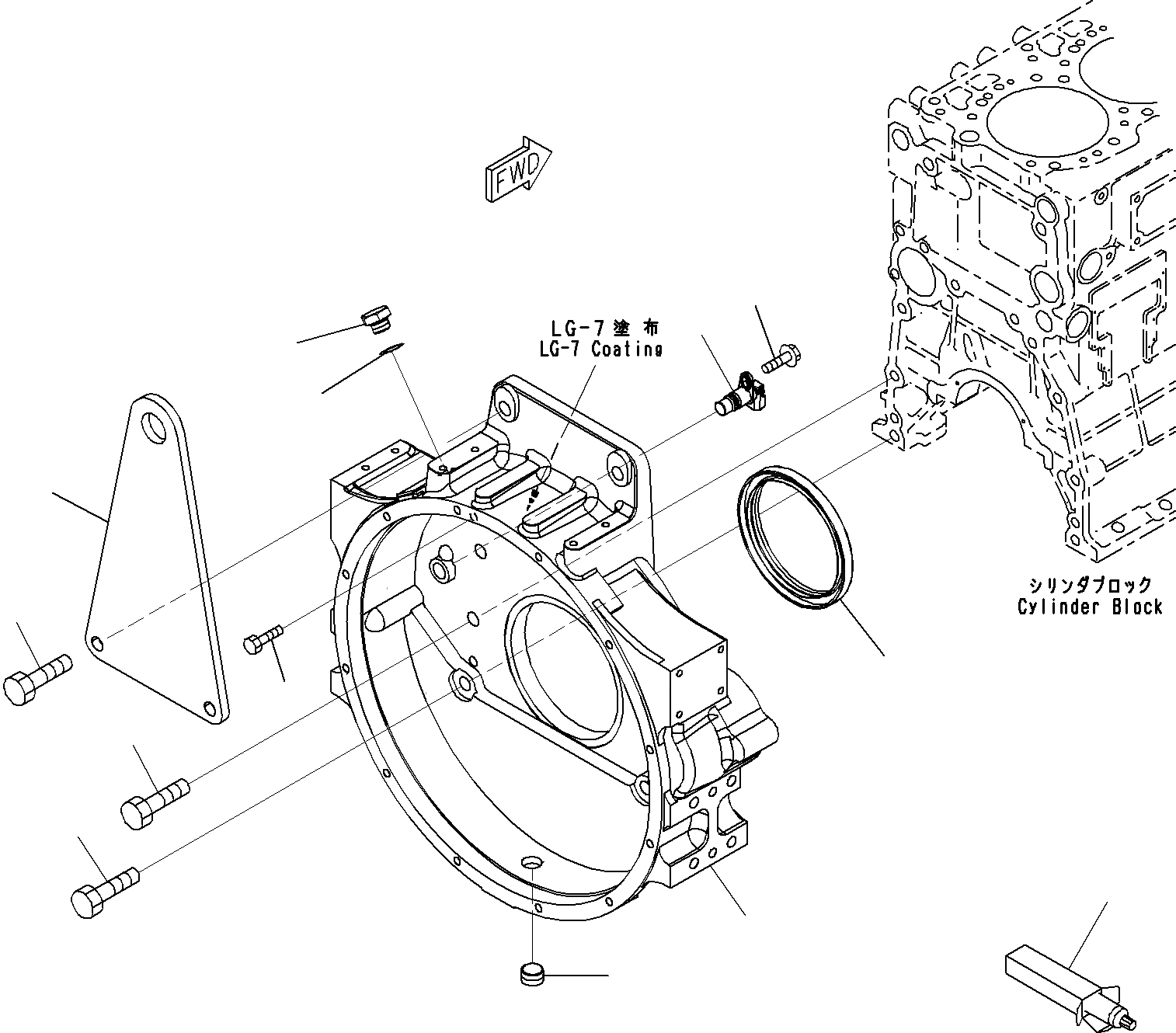 6151-21-4161 - KOMATSU SEAL, REAR Запчасти