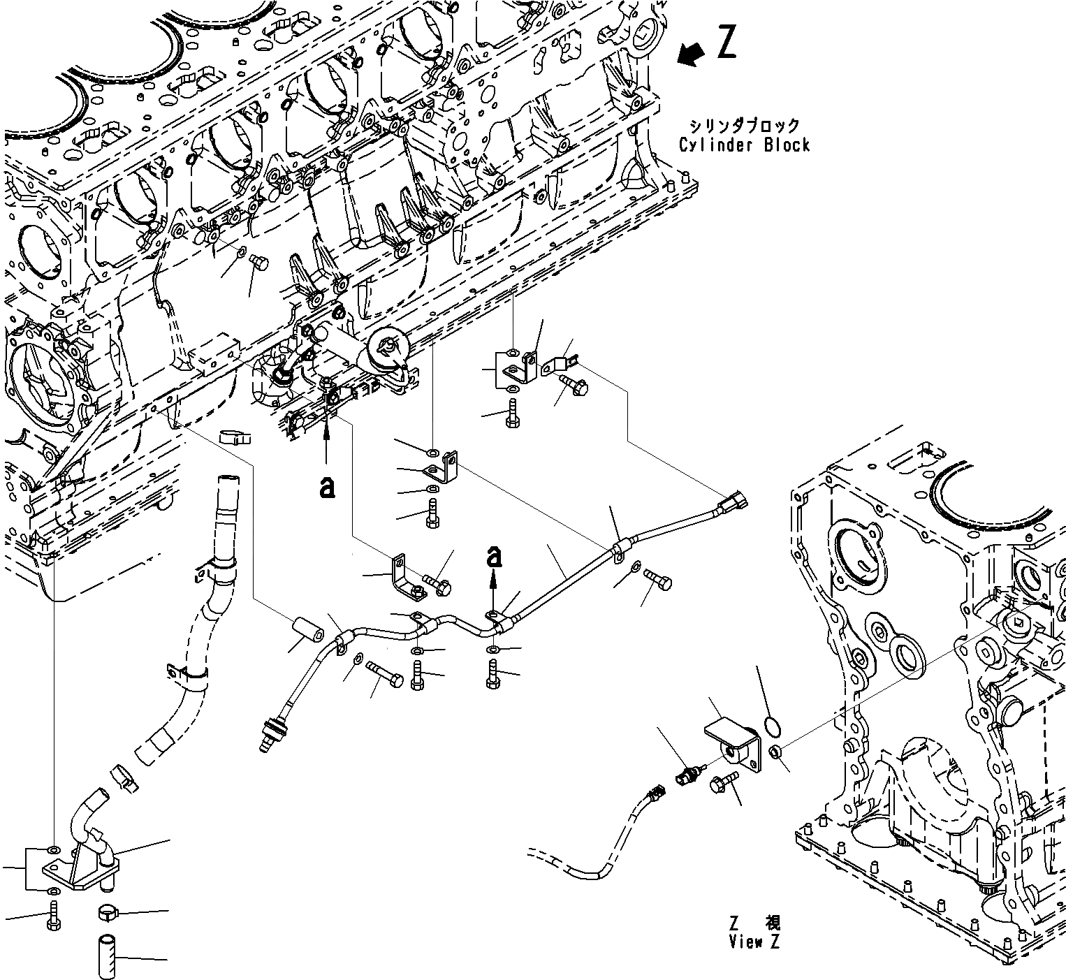 KOMATSU 600-051-2100 Parts CLIP