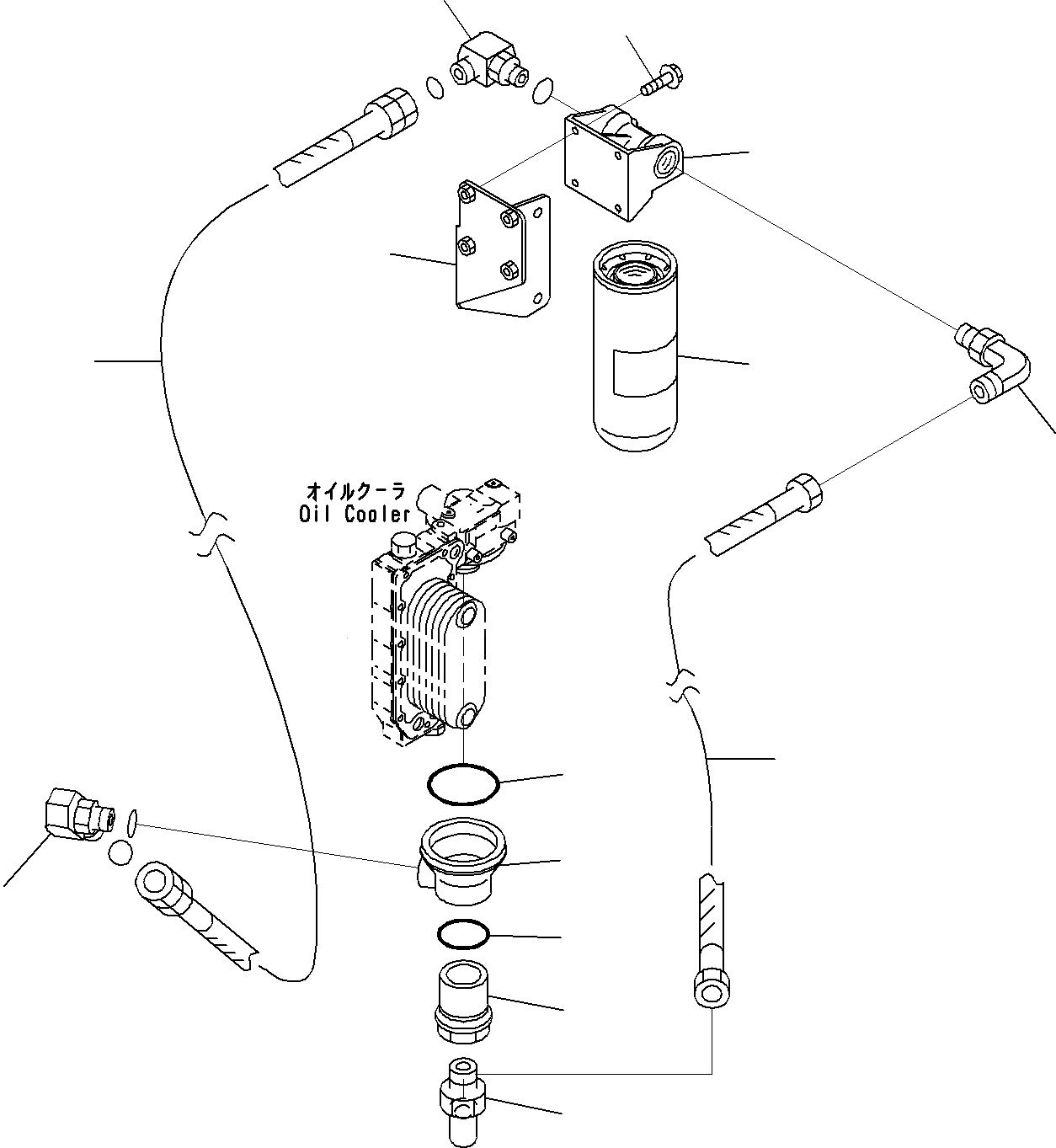 Фильтр 6742-01-4540 Komatsu. 71 parts