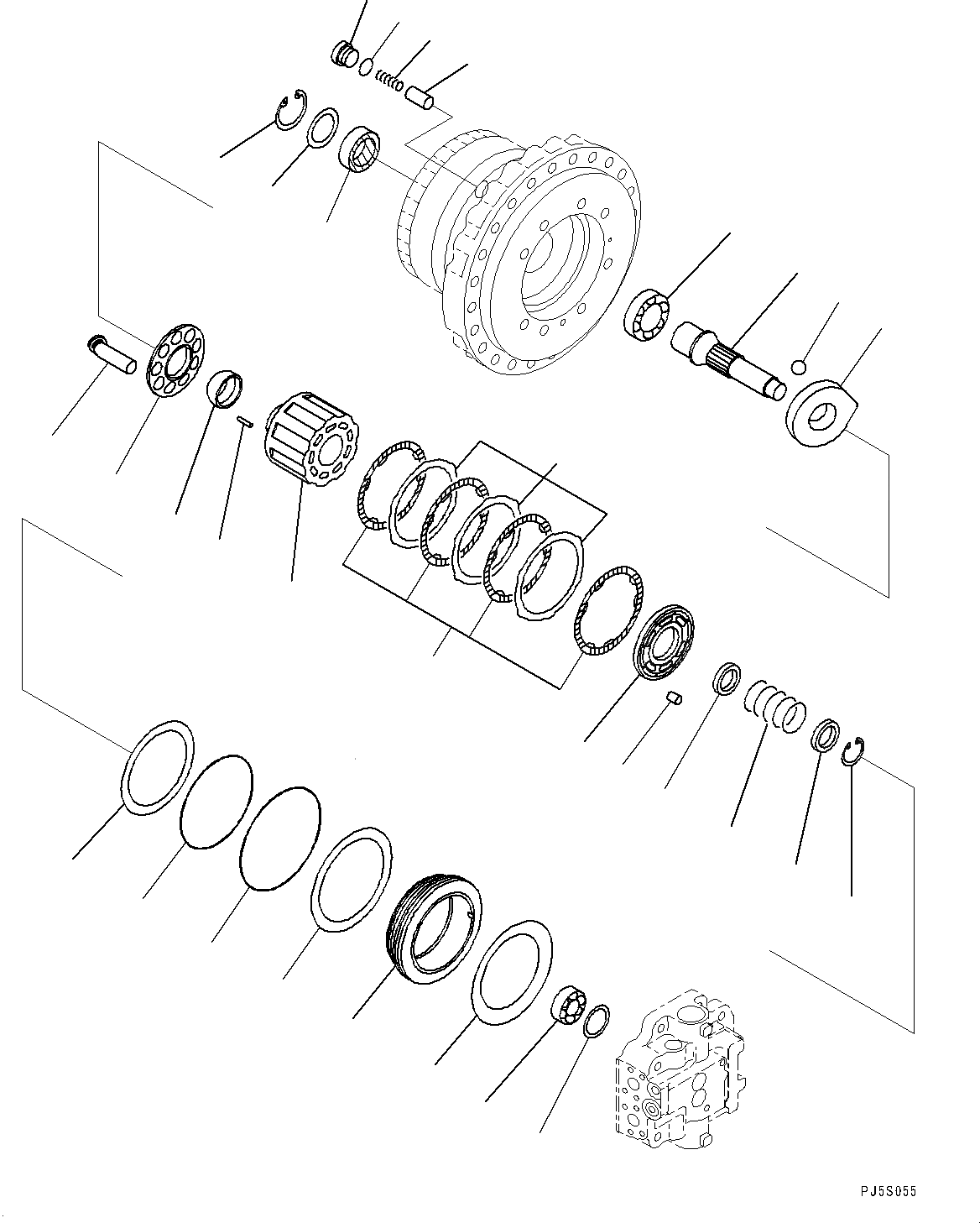 KOMATSU 07000-15175 Parts O-RING