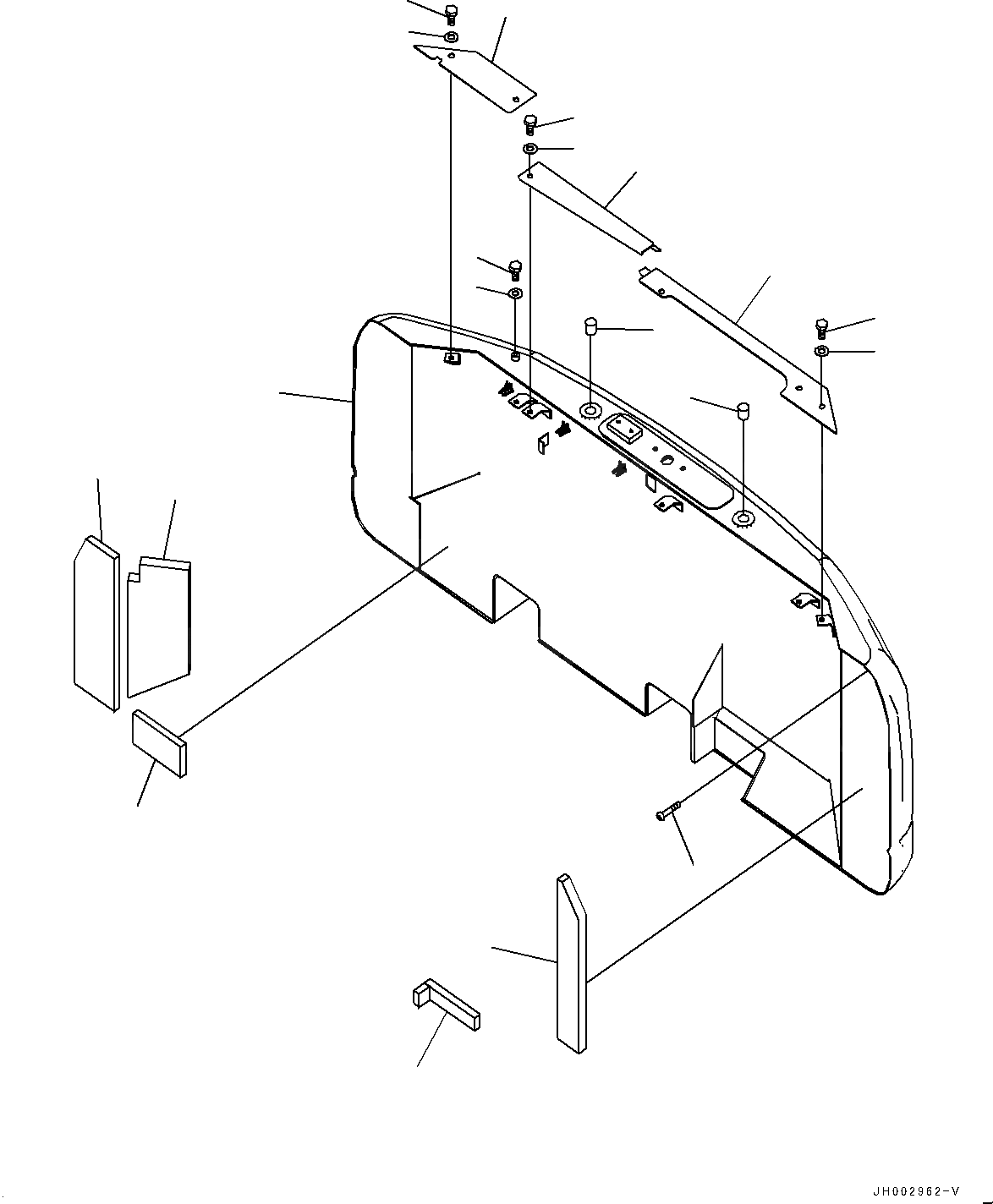KOMATSU 07049-03645 Parts PLUG