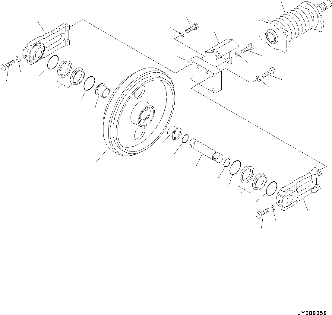 KOMATSU 01602-21236 Parts WASHER