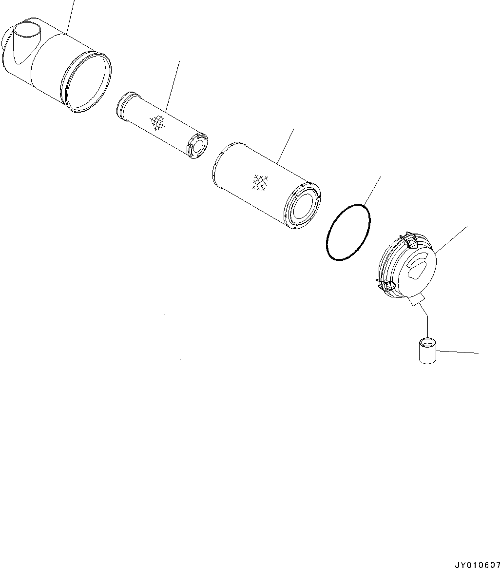 F parts. Клапан 600-181-4240 Komatsu. Element Outer Komatsu 600-185-2110.