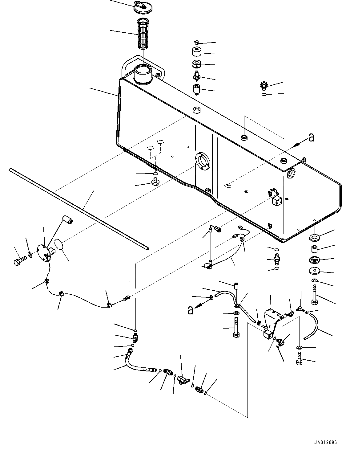 KOMATSU 17A-04-11191 Parts PLATE