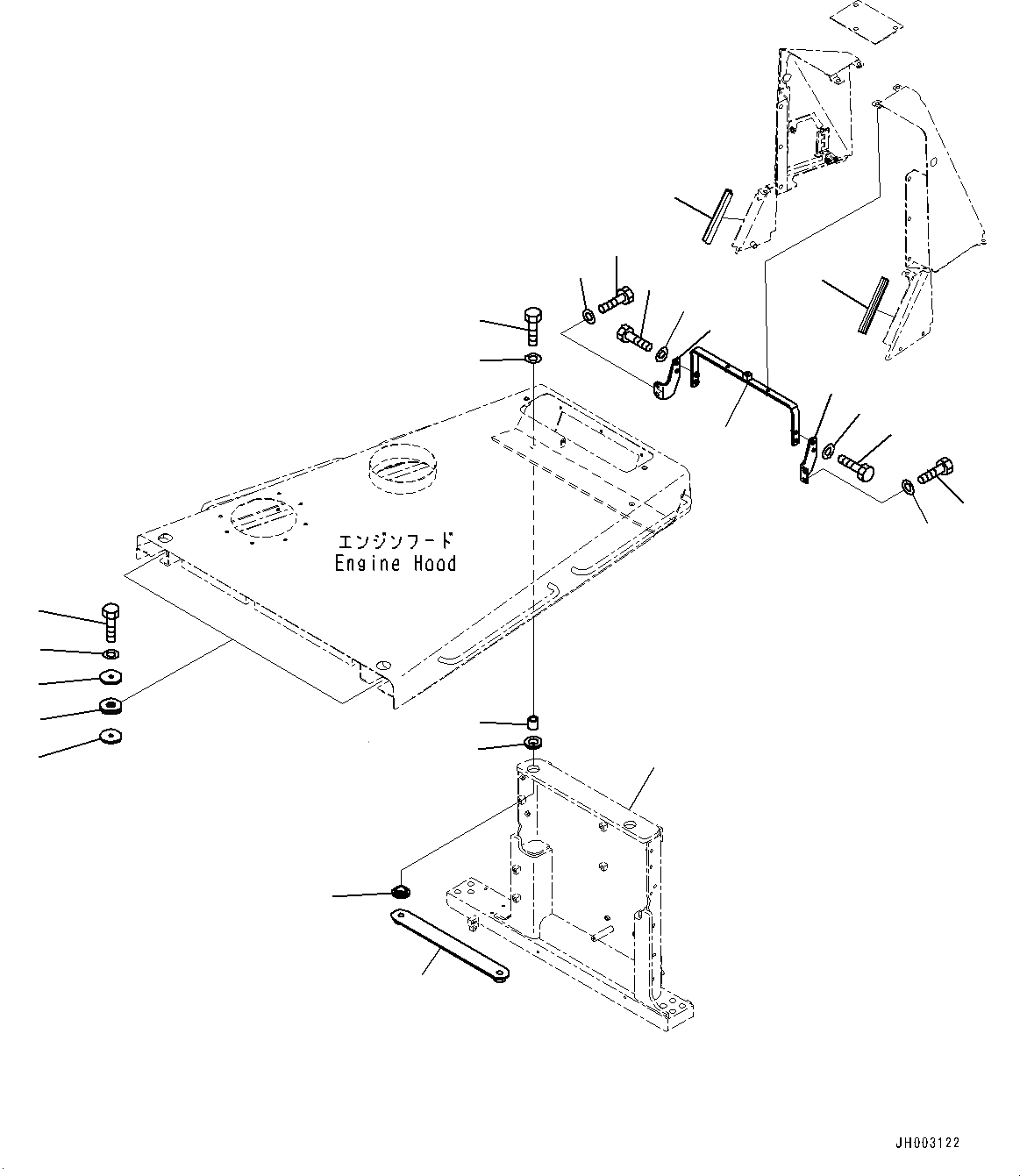 KOMATSU 195-54-42560 Parts BOSS