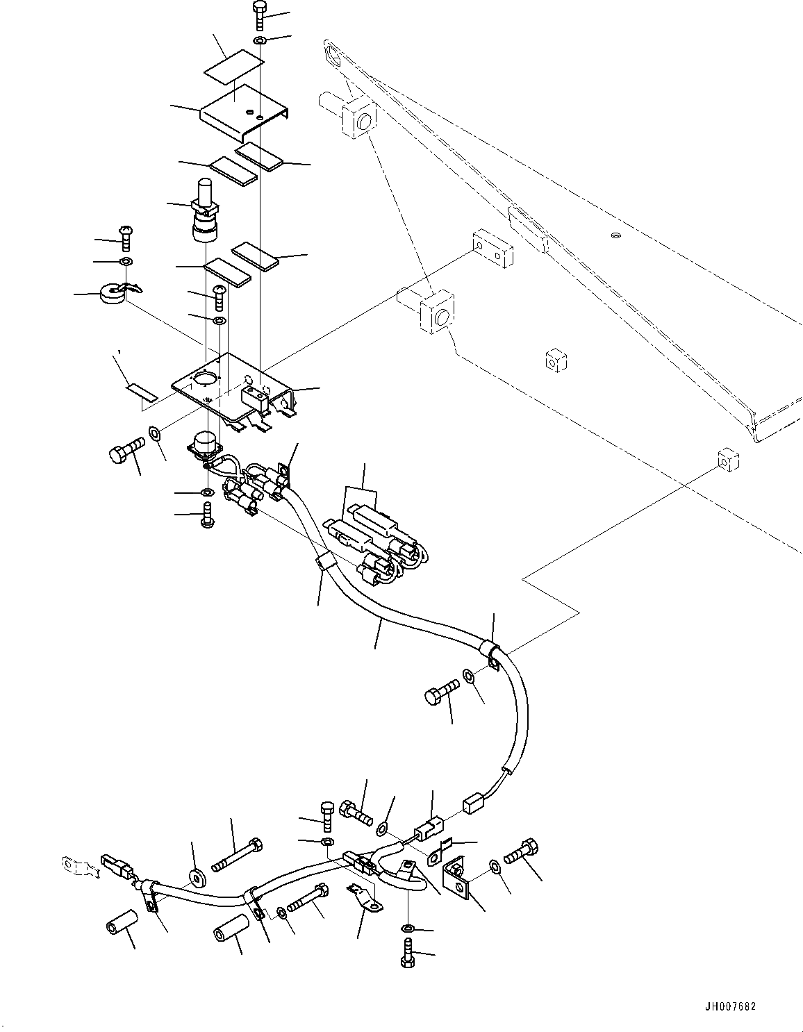KOMATSU 01641-20305 Parts WASHER