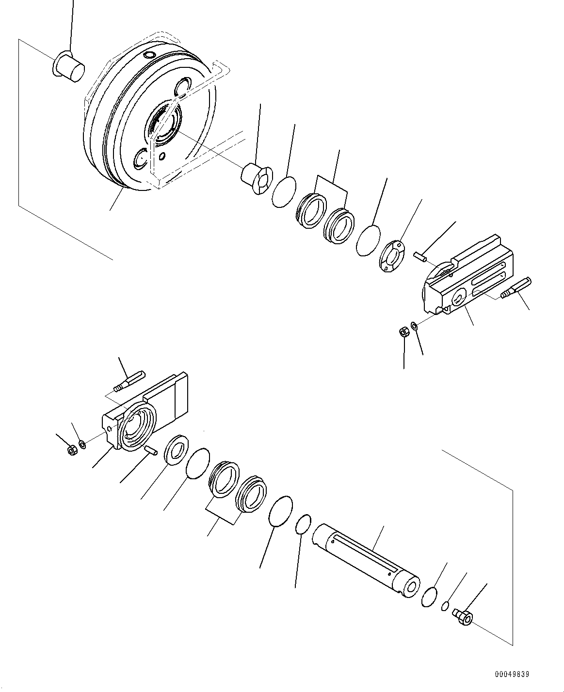 KOMATSU 01580-12218 Parts NUT