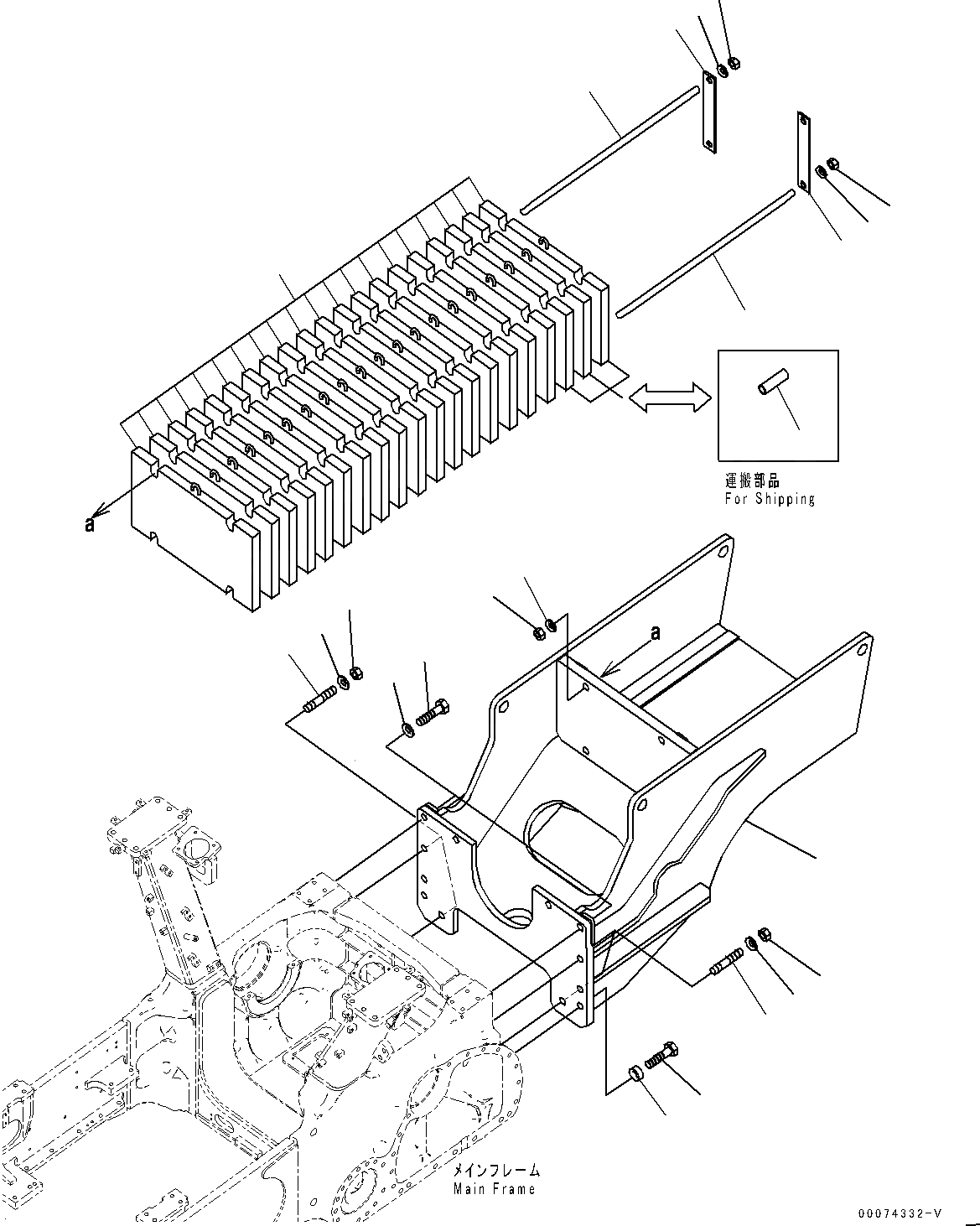 Komatsu parts