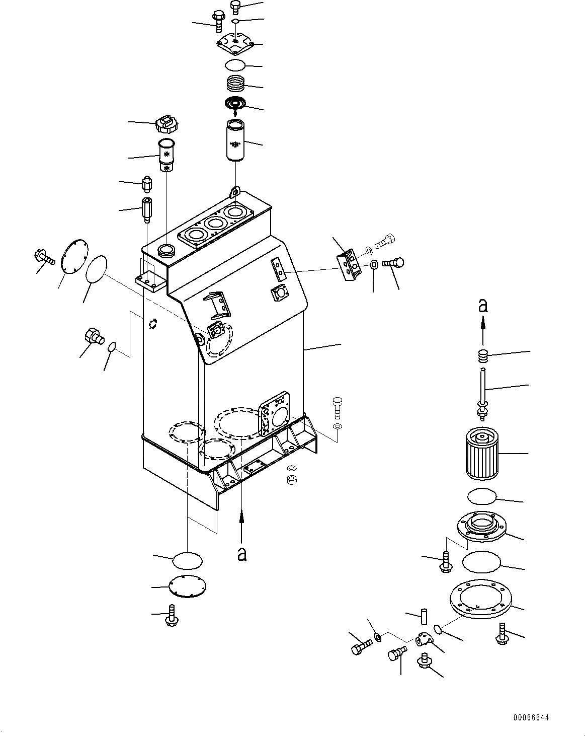 KOMATSU 07056-18416 Parts STRAINER