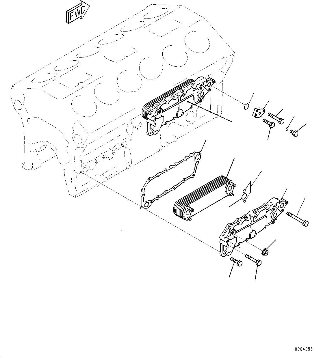 Заглушка 6215-11-5920 Komatsu.