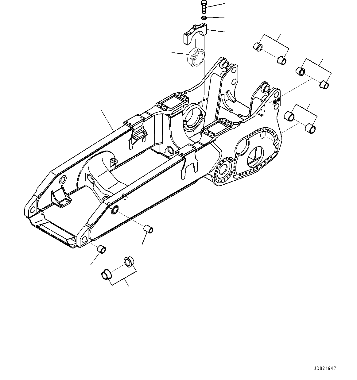 KOMATSU 198-21-32252 Parts CAP