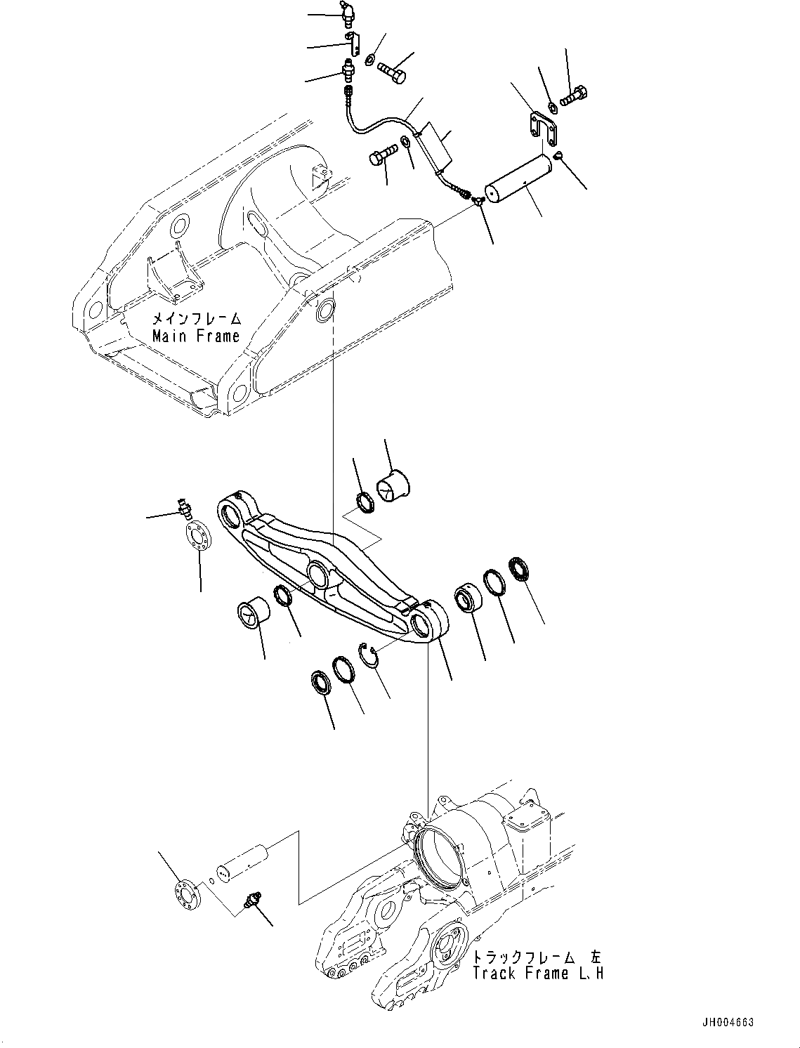 KOMATSU 198-50-51210 Parts BRACKET