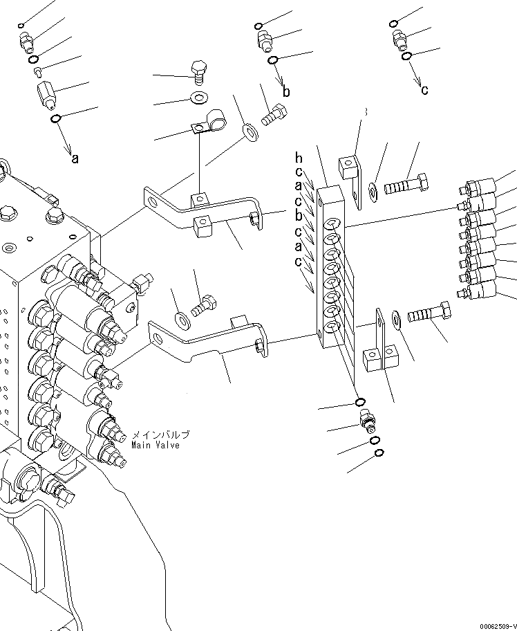 PROPORTIONAL PRESSURE CONTROL (PPC) MAIN PIPING (FORESTRY SPEC