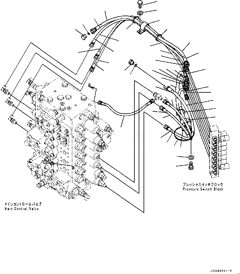 PROPORTIONAL PRESSURE CONTROL (PPC) MAIN PIPING (FORESTRY SPEC