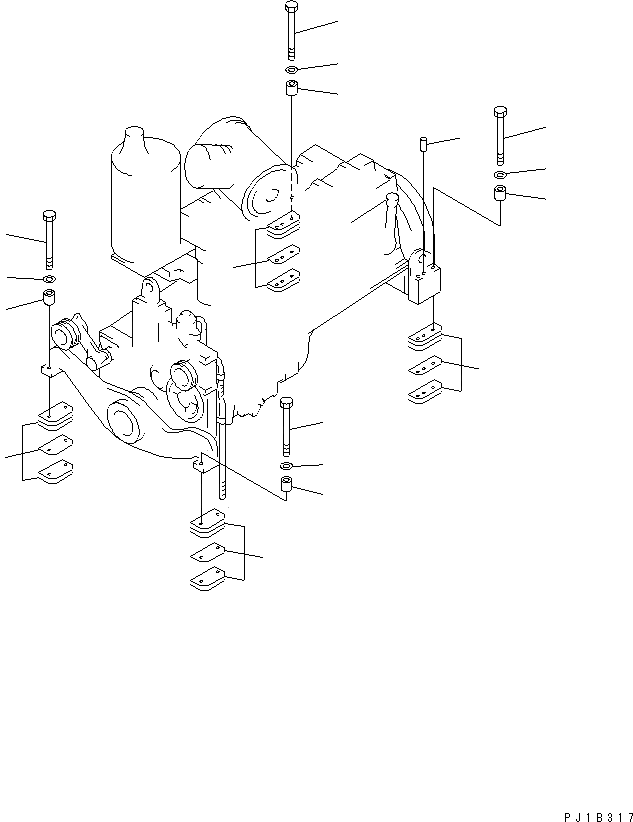 KOMATSU 175-01-00072 Parts SHIM ASS'Y
