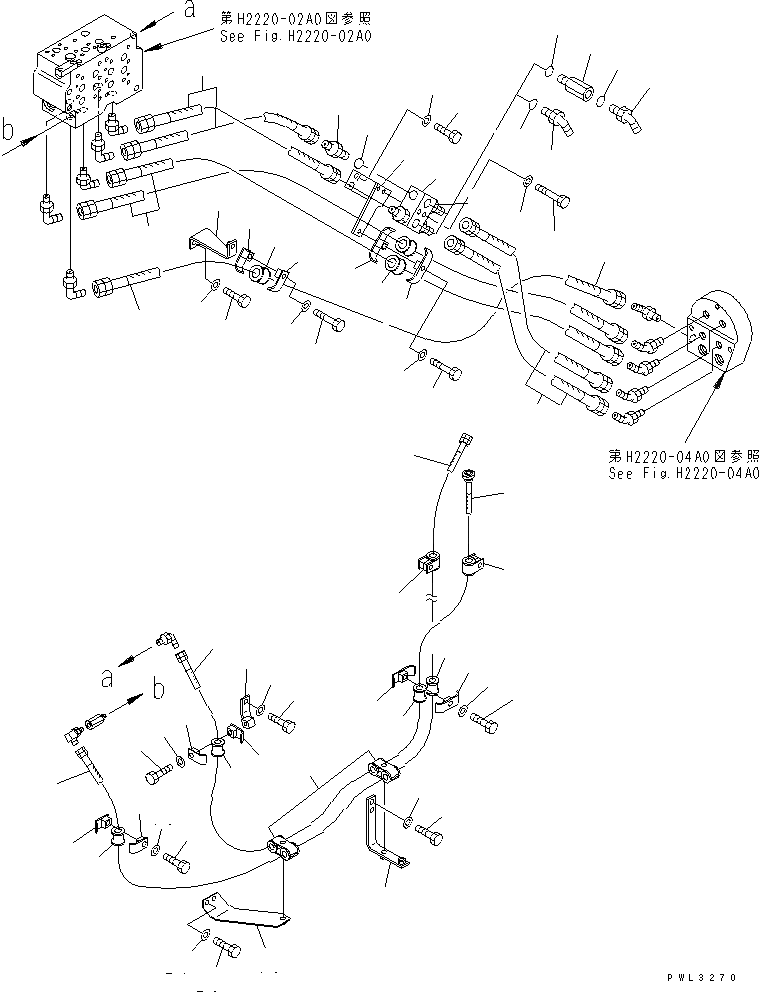 KOMATSU 198-61-52270 Parts BRACKET