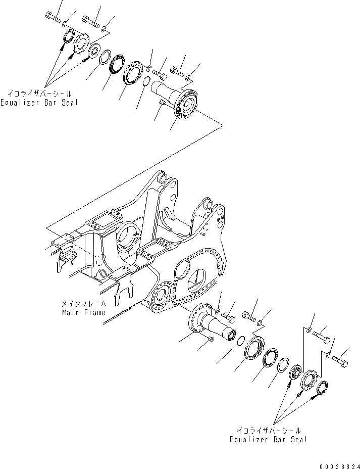 D475ASD-5E0 S/N 30001-UP (Super Dozer Spec.)
