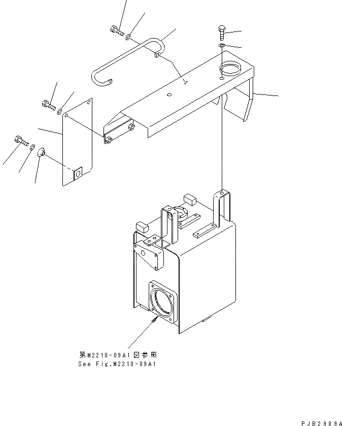 KOMATSU 156-60-22130 Parts COVER