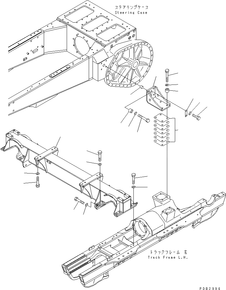D85C-21 S/N 36551-UP (For C.I.S. -50cent. Spec.)
