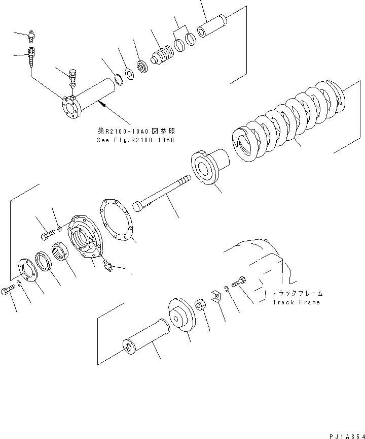D85C-21 S/N 36551-UP (For C.I.S. -50cent. Spec.)