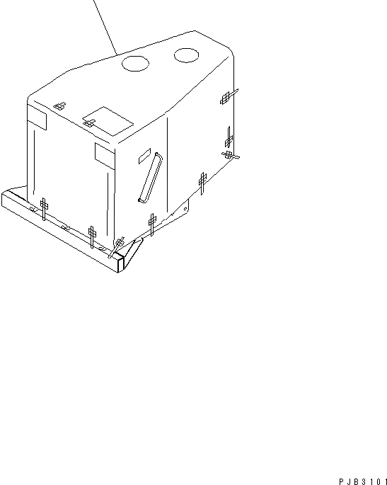 D85C-21 S/N 36551-UP (For C.I.S. -50cent. Spec.)