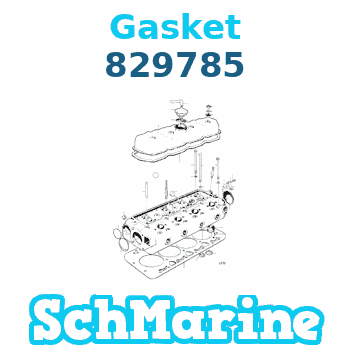 Buy 829785 Gasket Volvo Penta parts 829785 Gasket Volvo Penta