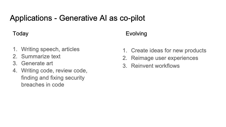 Slide 8 for generative AI 101