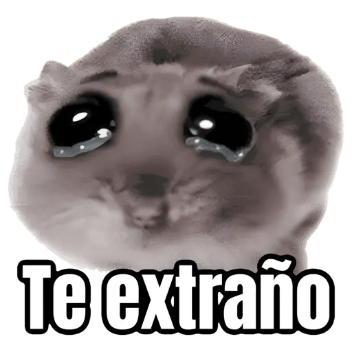stickers_Ratita_triste_-_Memes_🥲🤣